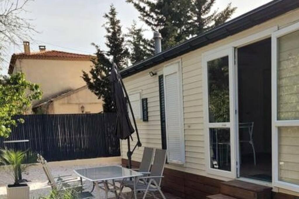 Mobil Home De Patricia Et Franck A Sigean Zewnętrze zdjęcie