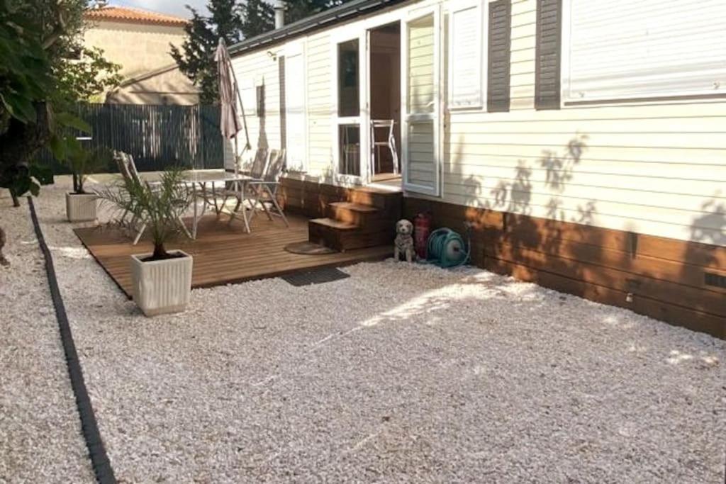 Mobil Home De Patricia Et Franck A Sigean Zewnętrze zdjęcie